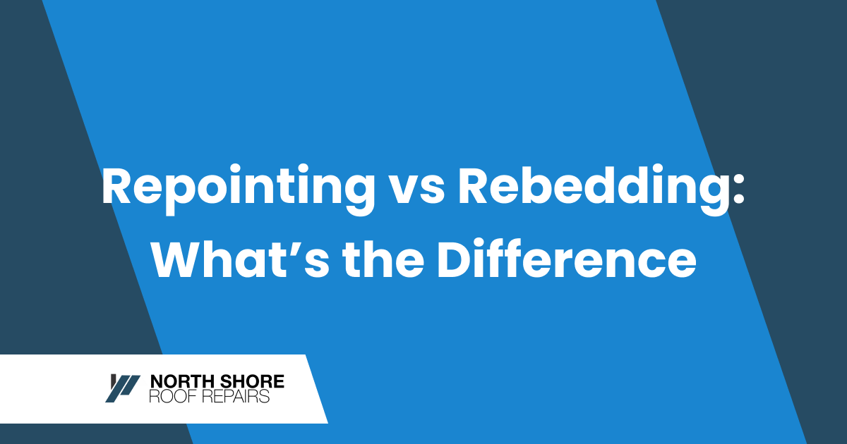 Featured image for “Repointing vs Rebedding: What’s the Difference”